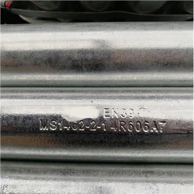 Pibell sgaffaldiau galfanedig Brasil